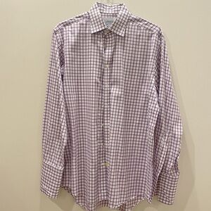 Charles Tyrwhitt Twill Grid Check Shirt